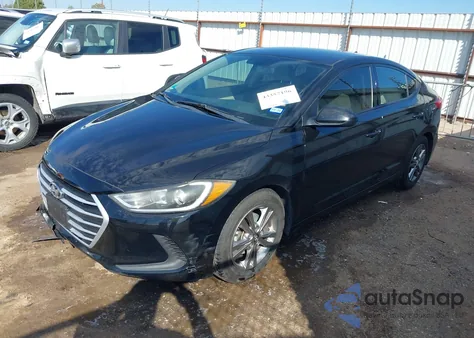 2018 Hyundai Elantra Sel from USA, damaged, VIN KMHD84LF2JU628097